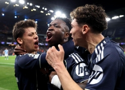 Vinicius Jr khiến Man City nổi giận với màn ăn mừng gây tranh cãi