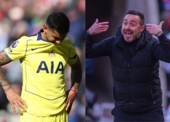 Tottenham tiếp tục sa lầy, mở toang cánh cửa xuống hạng