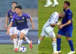 Cầu thủ V.League nhận thẻ đỏ vì 'thiết đầu công' kiểu Zidane