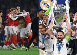 Arsenal viết lại lịch sử của Real Madrid ở Champions League
