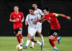 Thắng Hàn Quốc sau loạt luân lưu, U17 Uzbekistan thẳng tiến bán kết châu Á
