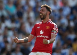 Ngôi sao MU đi vào lịch sử Ngoại hạng Anh trước cả Bruno Fernandes