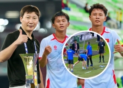 U19 Việt Nam tái hiện tuyệt chiêu của HLV Kim Sang Sik trước Indonesia