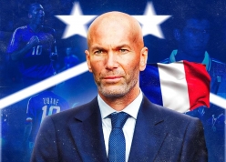 CHÍNH THỨC: Tuyển Pháp bổ nhiệm HLV Zinedine Zidane