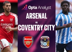 Siêu máy tính soi tỷ lệ thắng Arsenal vs Coventry: Emirates chờ tiệc thắng
