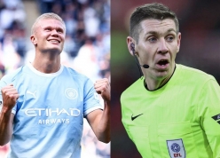 Trọng tài VAR trả giá đắt sau bàn thắng Haaland khiến MU thua derby