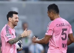 Messi và Casemiro cùng tạo nên khoảnh khắc khó tin tại Inter Miami