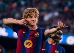 Barca phô diễn sức mạnh, thắng trận thứ 8 liên tiếp ở La Liga