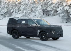 Hyundai Santa Fe bản nâng cấp lộ diện trên đường chạy thử, dự kiến ra mắt vào năm 2027