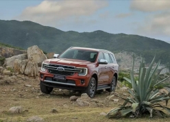 Doanh số SUV hạng D giảm mạnh trong tháng Tết, Ford Everest tiếp tục dẫn đầu