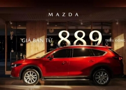 Mazda CX-8 có bản tiêu chuẩn mới tại Việt Nam, giá khởi điểm thấp ngang SUV cỡ C