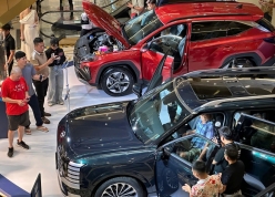 Hyundai Tucson Hybrid và Palisade Hybrid lần đầu xuất hiện công khai tại Việt Nam, dự kiến ra mắt vào tháng 9
