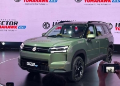 MG Hector Tomahawk trình làng: Có cả bản EV và PHEV, chạy tối đa 1.100 km