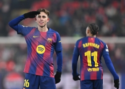 Barca thắng ngược dòng Slavia Prague tại Champions League