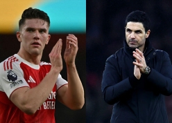 HLV Arteta hết lời ca ngợi Viktor Gyokeres sau trận thắng Sunderland