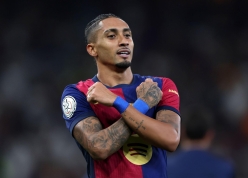 Raphinha phẫn nộ vì bị 'bỏ qua' tại Quả bóng Vàng và FIFA The Best