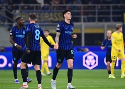 Thua 2-5, Inter bị loại cực sốc tại Champions League