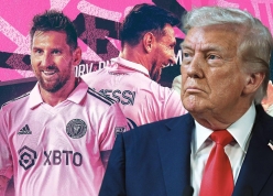 Donald Trump chỉ thắng khác biệt giữa Messi và các huyền thoại MLS
