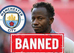 CHÍNH THỨC: Cựu sao Man City bị cấm vĩnh viễn tại MLS