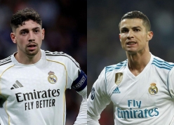 Valverde tạo kỳ tích mà Ronaldo phải ngưỡng mộ tại Champions League