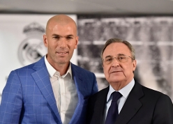 Zinedine Zidane tái xuất Bernabeu