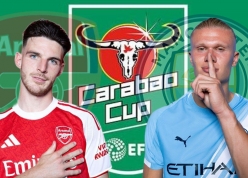 Siêu máy tính dự đoán bất ngờ trận Arsenal vs Man City ở chung kết Carabao