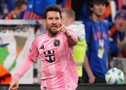 Inter Miami tri ân Messi