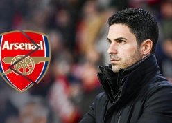 Cổ động viên Arsenal phát mệt vì Mikel Arteta