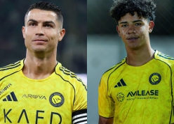 Con trai Ronaldo lập hat-trick, Al Nassr thắng kịch tính 7 bàn