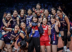 Bóng chuyền nữ Nhật Bản tạo địa chấn khi hạ đẹp đội bóng số 2 thế giới