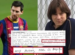 3 bản đánh giá tuyển trạch của Barca về Messi năm 13 tuổi