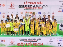 Sông Lam Nghệ An vô địch Giải bóng đá U9 toàn quốc Toyota Cup 2022