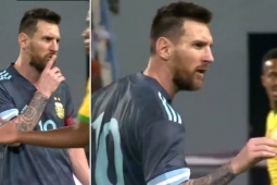 HLV Brazil: 'Messi bảo tôi nên ngậm miệng lại'