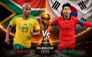 Dự đoán bàn thắng, góc & thẻ phạt Nam Phi vs Hàn Quốc - World Cup 2026