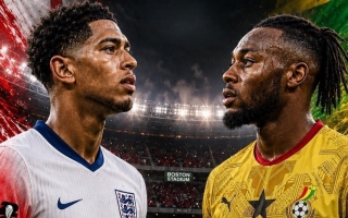 Link xem trực tiếp Anh vs Ghana hôm nay 24/6 trên VTV - World Cup 2026