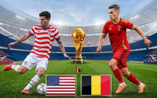 Dự đoán tỷ số Mỹ vs Bỉ: Cân bằng đến phút chót - World Cup 2026