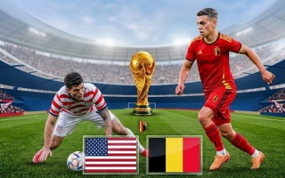 Tỷ lệ thắng Mỹ vs Bỉ: Ngang tài ngang sức - World Cup 2026