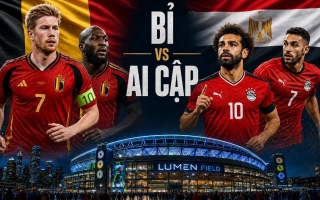 Đội hình mạnh nhất Bỉ vs Ai Cập: De Bruyne đối đầu Salah