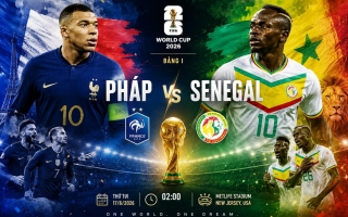 Trực tiếp Pháp vs Senegal, 02h00 hôm nay 17/06