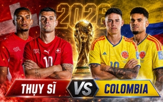 Tỷ lệ thắng Thụy Sĩ vs Colombia: Khó cho đội châu Âu!