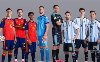 VTV5, VTV6 trực tiếp bóng đá World Cup hôm nay 20/7: Tây Ban Nha vs Argentina