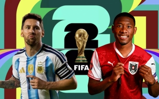 Dự đoán bàn, góc & thẻ phạt Argentina vs Áo - World Cup 2026