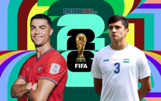Trực tiếp bóng đá Bồ Đào Nha vs Uzbekistan, 0h00 hôm nay 24/6