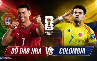 Dự đoán tỷ số Bồ Đào Nha vs Colombia: Ronaldo thăng hoa!
