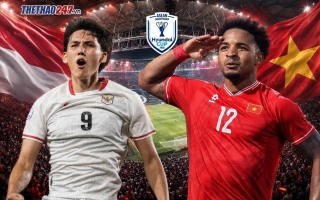 Link xem trực tiếp Việt Nam vs Indonesia, 20h30 hôm nay 3/8