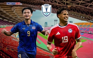 Xem trực tiếp Thái Lan vs Singapore, 20h00 hôm nay 18/8