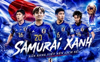 Lịch thi đấu ĐT Nhật Bản tại World Cup 2026: Giờ đá, đối thủ và bảng đấu