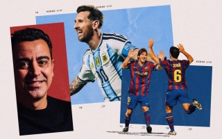 Messi khiến đồng đội huyền thoại Xavi phải thốt lên kinh ngạc vì điều quá điên rồ