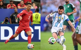 Một bàn thắng, hai số phận trái ngược của Messi và Ronaldo