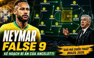 Carlo Ancelotti 'Messi hóa' Neymar, Brazil chuẩn bị bùng nổ